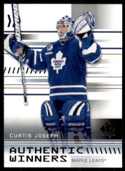 2019-20 SP Authentic Winners Curtis Joseph #AW-CJ Maple Leafs